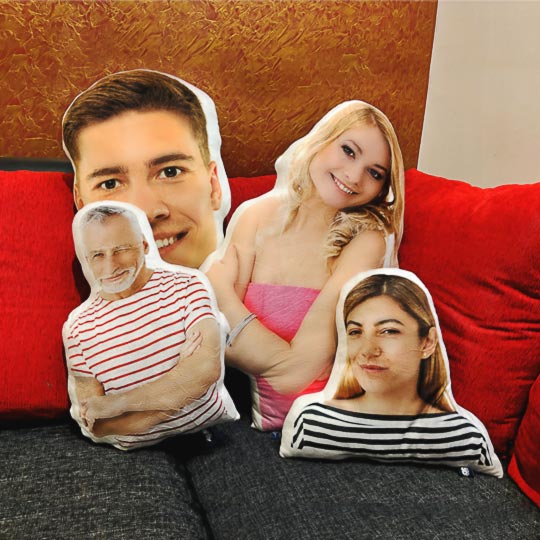 Personalized photo Buddy Pillow for decor