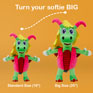 Thumbnail of personalized plush toy based on pet illustration