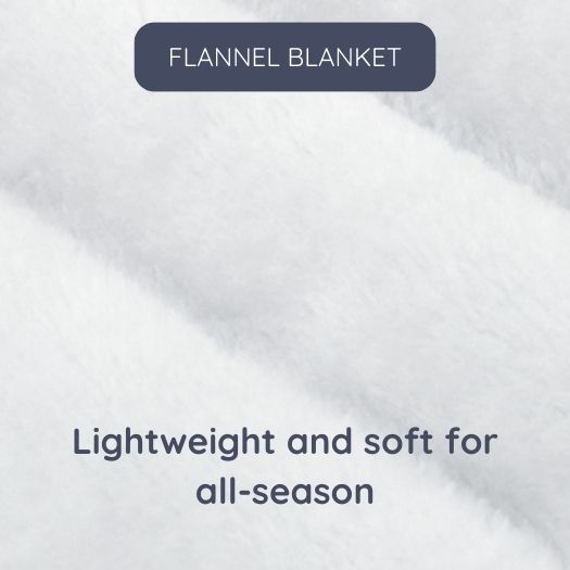 Custom photo flannel throw blanket