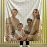 Soft and cozy custom photo blanket
