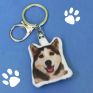 Turn your pet photo into a custom plush keychain
