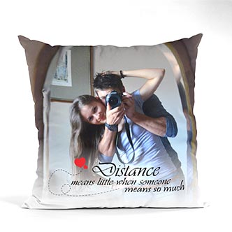 Custom picture pillow