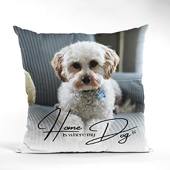 Custom photo pet pillow