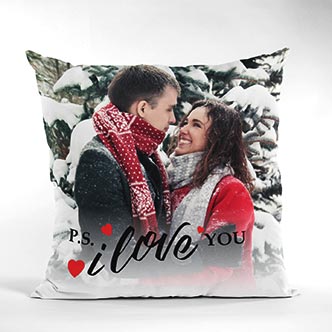 custom photo pillow gift for him