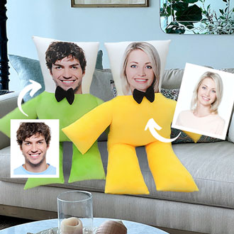 Huggable pillow from myplushbuddy