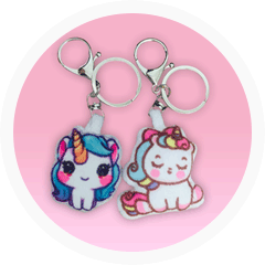 Turning your favorite image or character into plush keychain