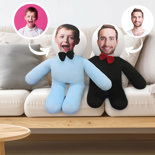 Human-shaped pillow for a memorable gift